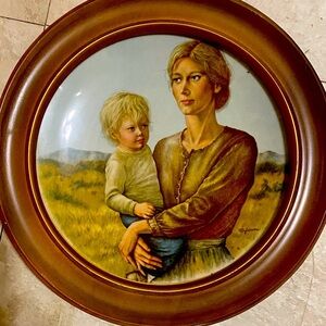 PROMISES TO KEEP by IRENE SPENCER 1975 LIMITED EDITION GORHAM FINE CHINA PLATE